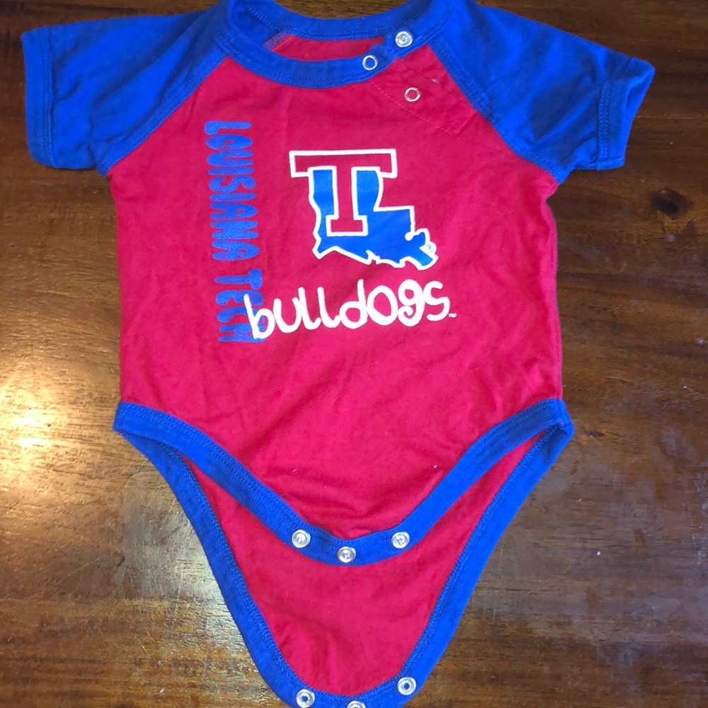 Infant LA Tech onesie